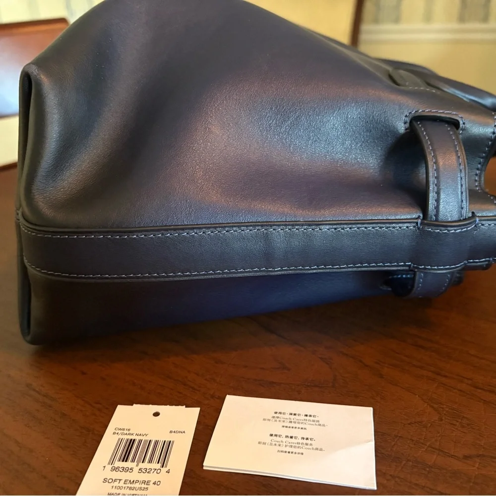 Coach  Empire 40 Carryall bag in Navy - Picture 8 of 14
